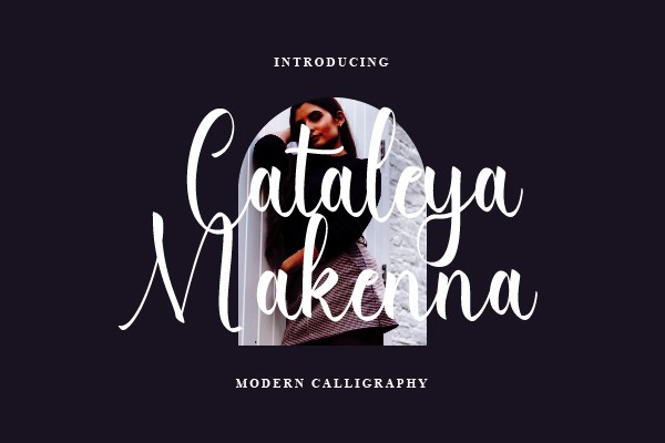 Font Cataleya Makenna