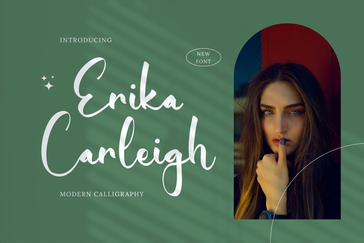 Font Erika Carleigh