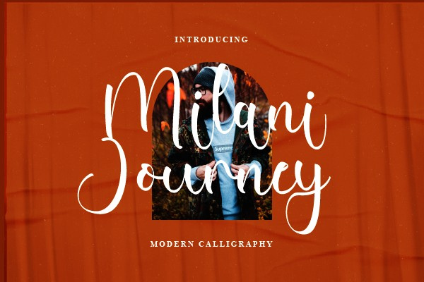 Font Milani Journey