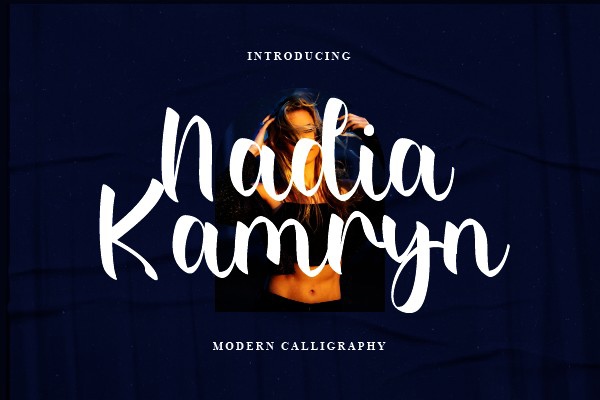 Font Nadia Kamryn