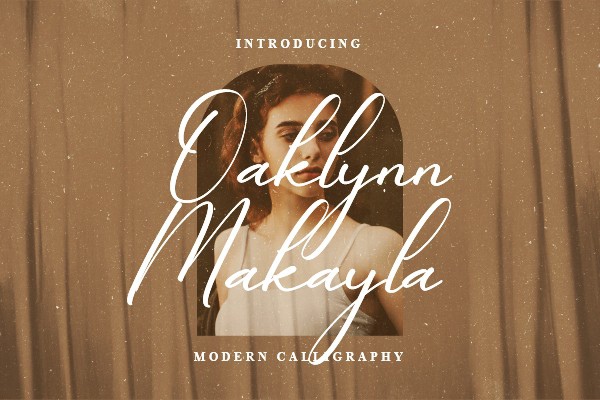 Font Oaklynn Makayla