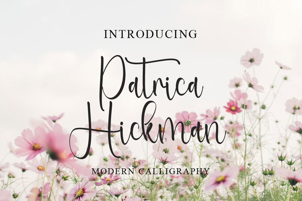 Font Patrica Hickman