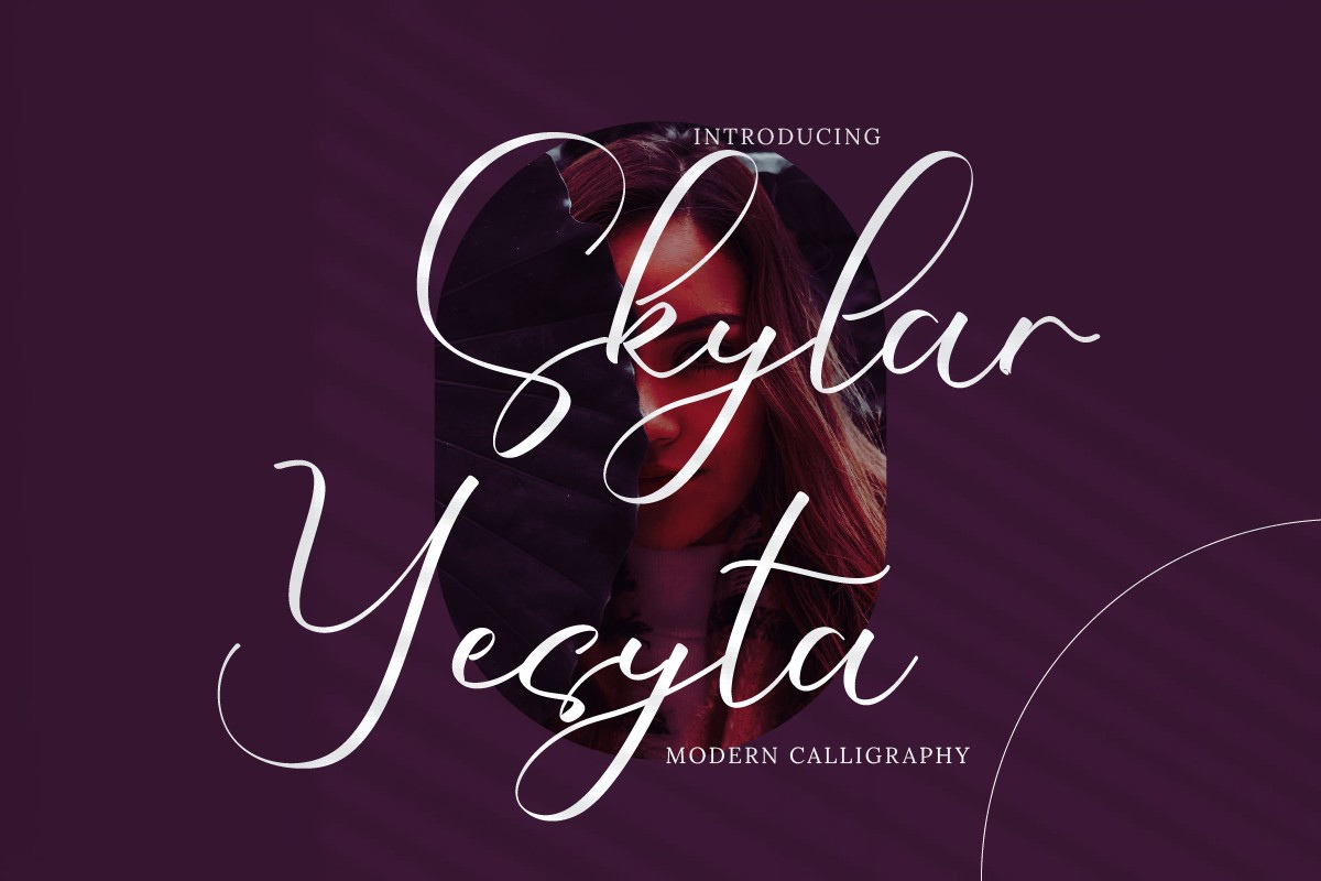 Font Skylar Yesyta