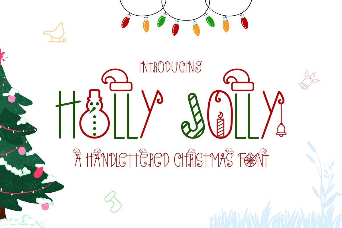 Font Holly Jolly