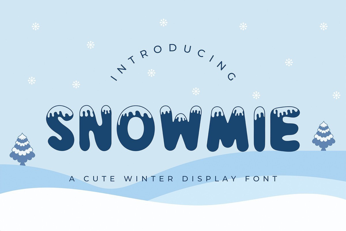 Font Snowmie