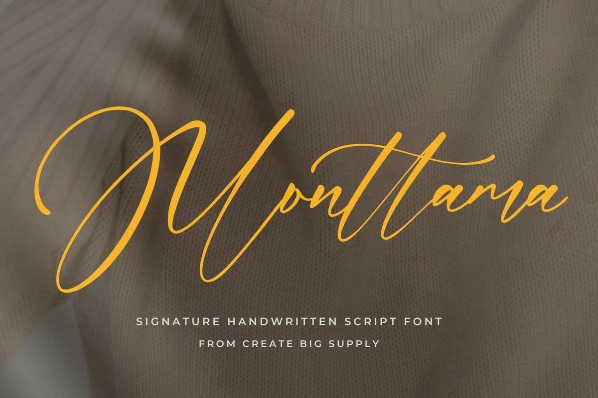 Font Mоnttama