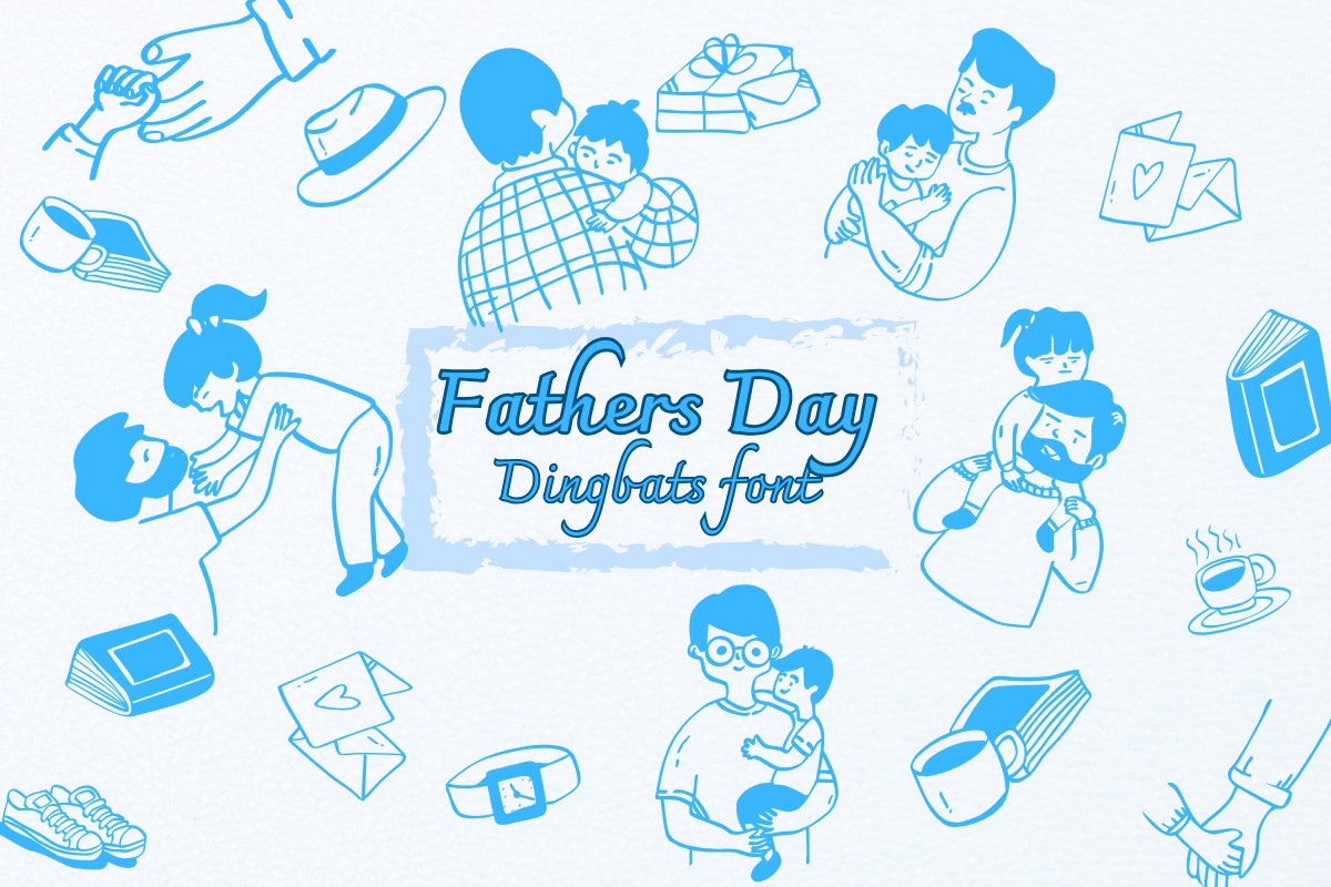 Font Fathers Day