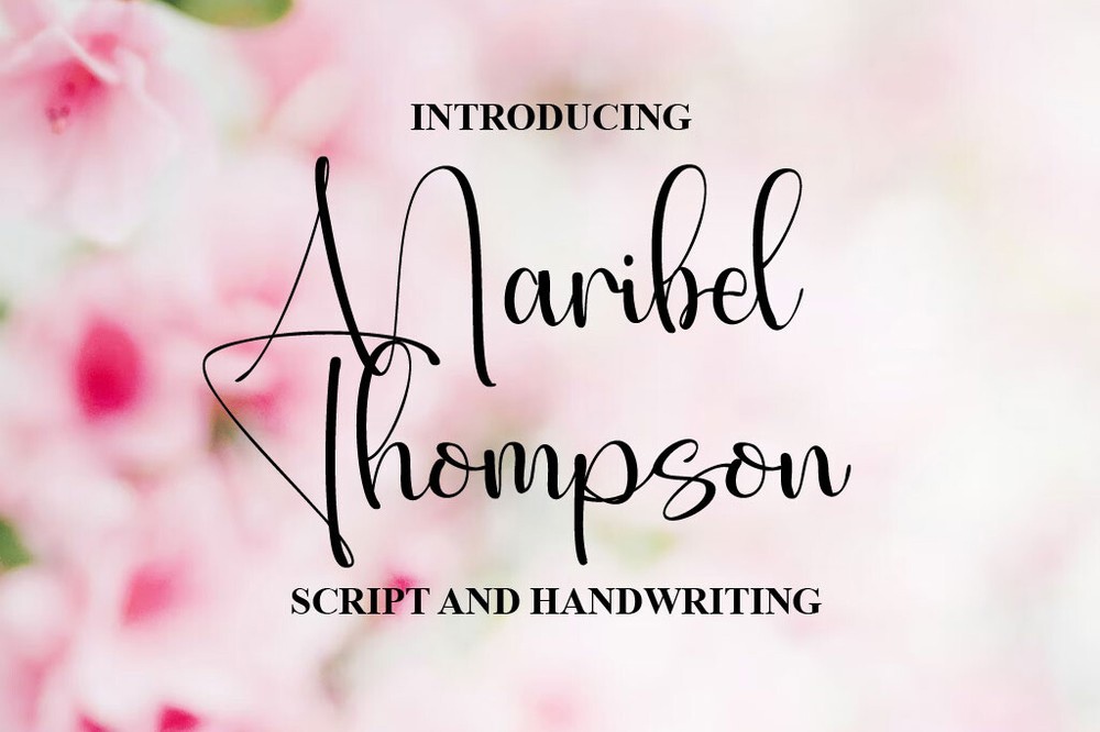 Font Maribel Thompson