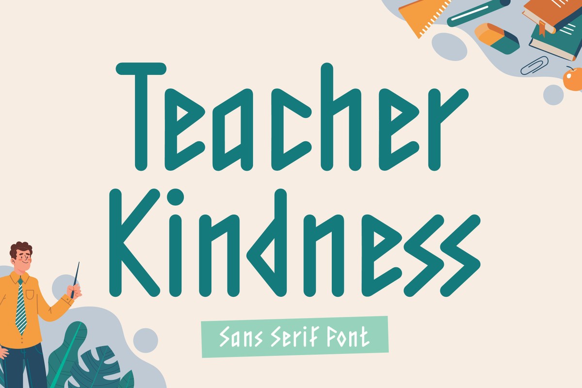 Font Teacher Kindness