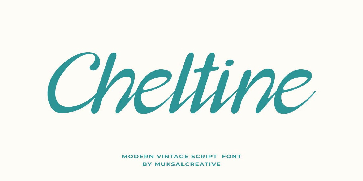 Font Cheltine