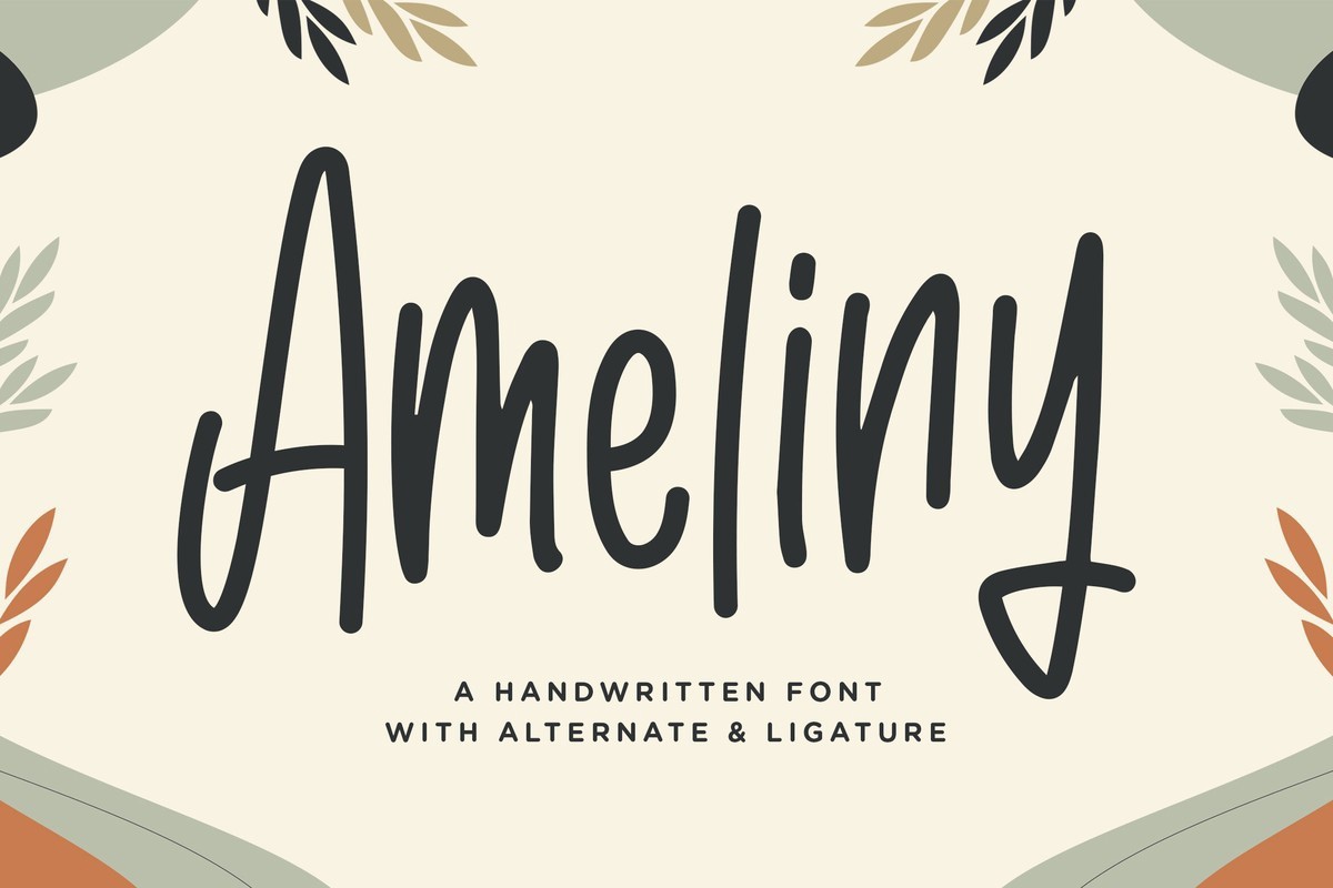 Font Ameliny