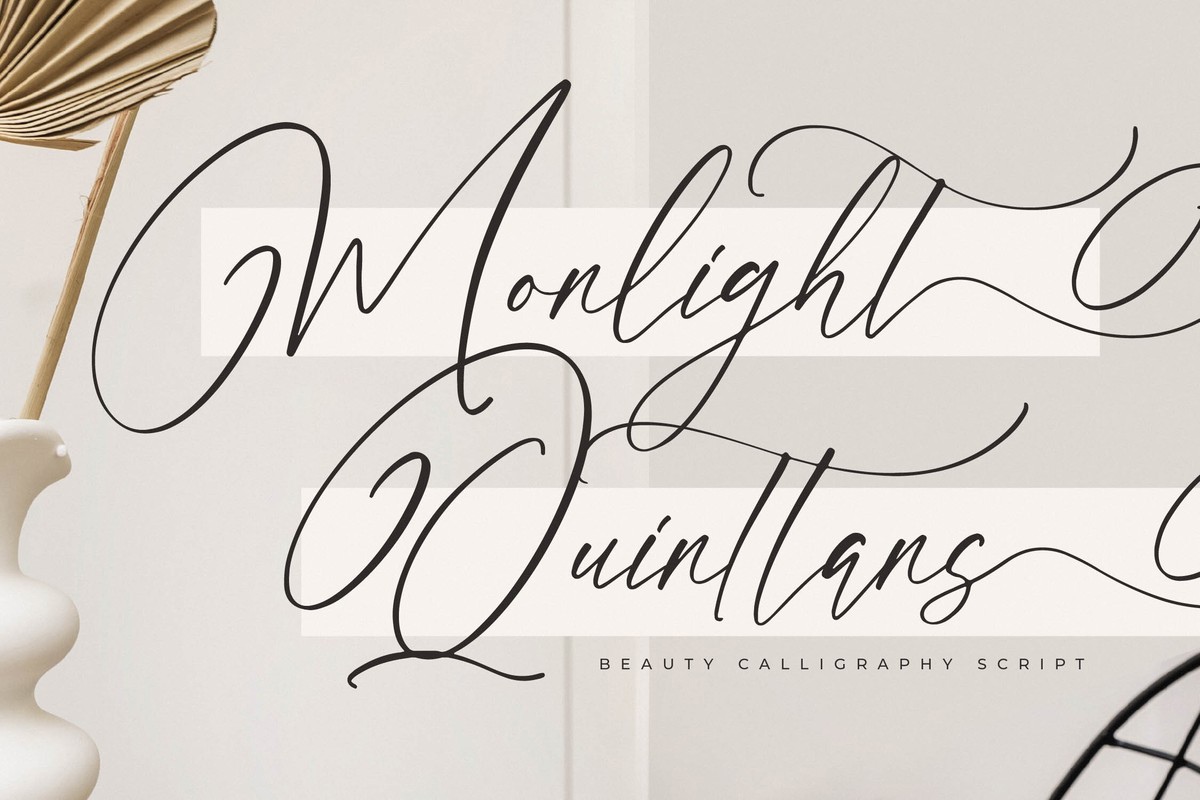 Font Monlight Quinttans