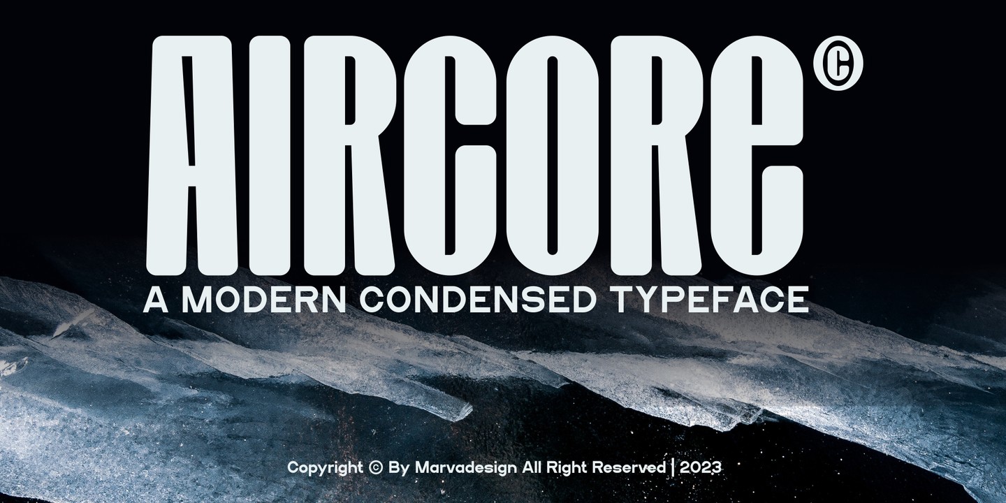 Font Aircore