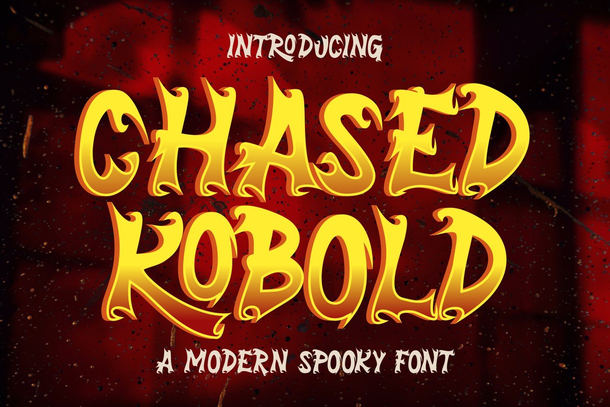 Font Chased Kobold