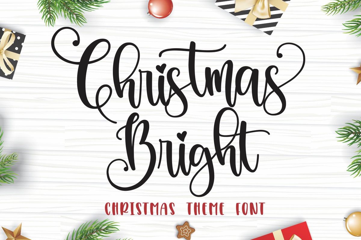 Font Christmas Bright