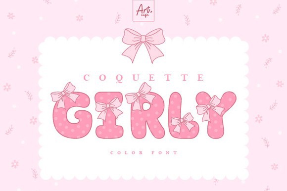 Font Coquette Girly