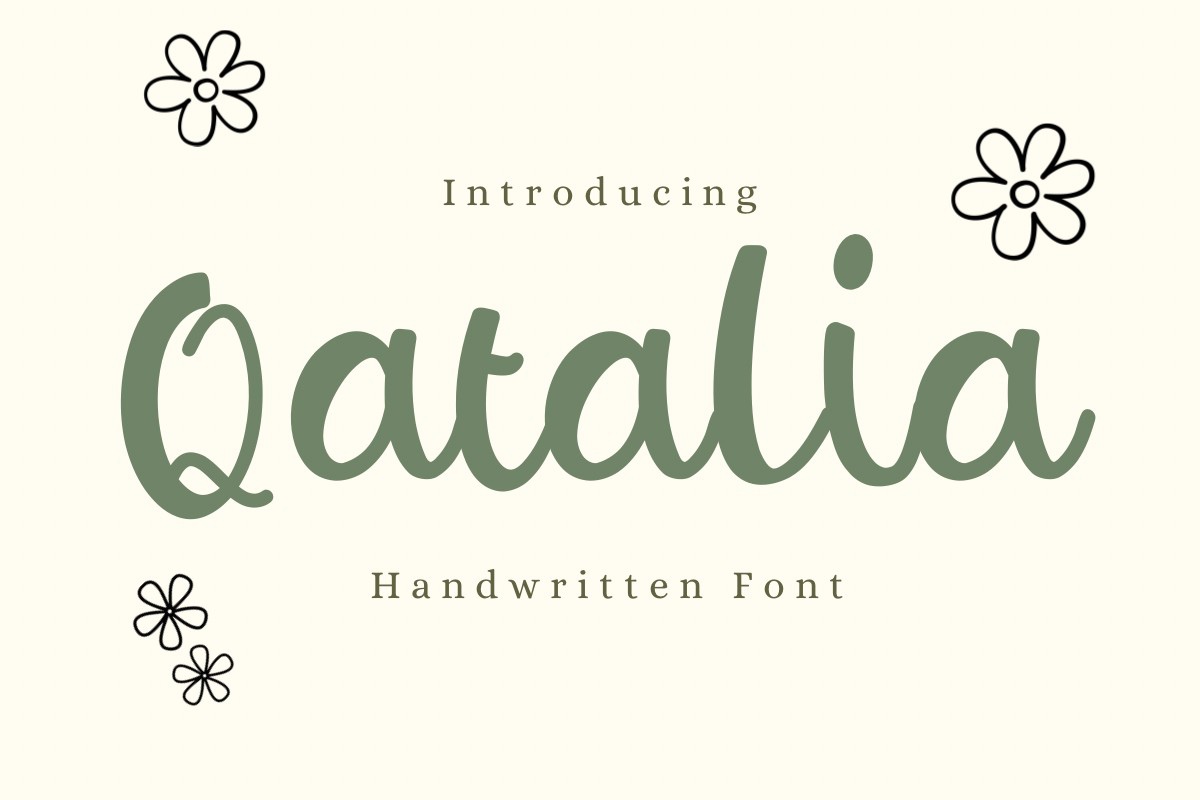 Font Qatalia