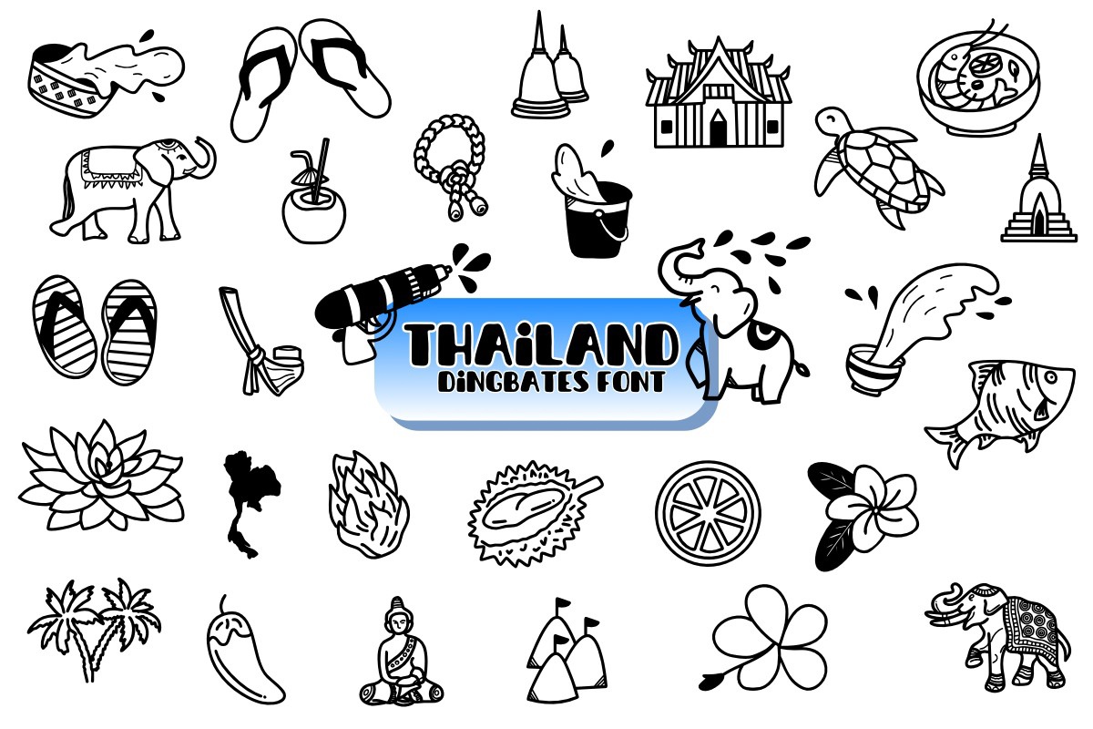 Font Thailand