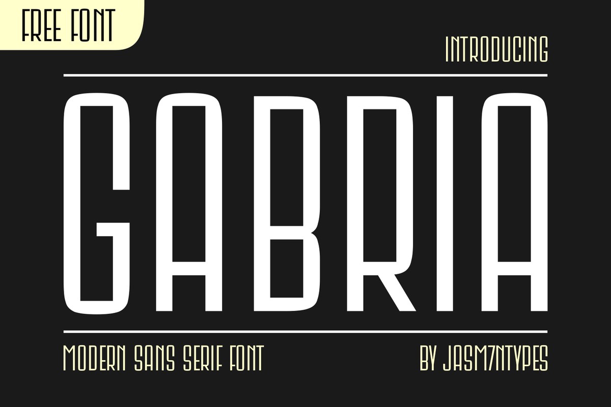 Font Gabria