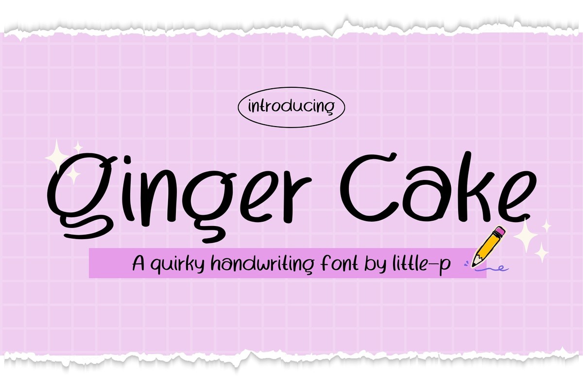 Font Ginger Cake