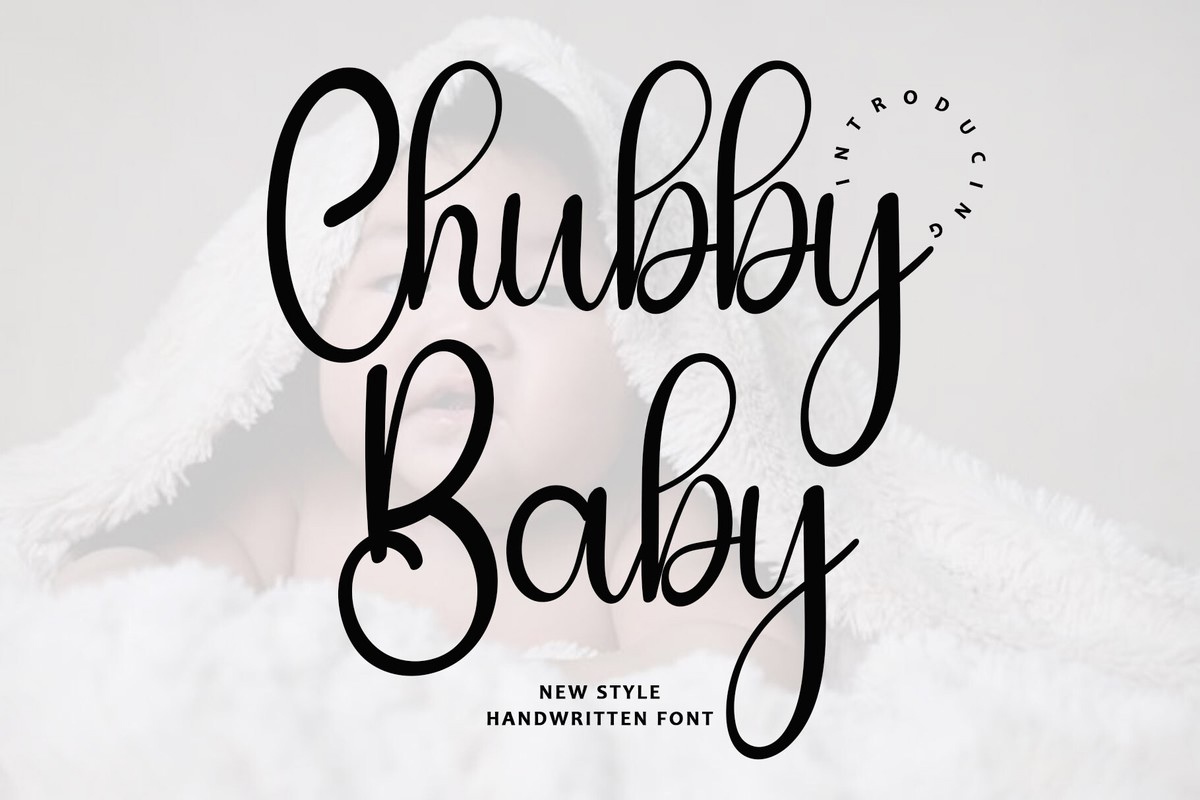 Font Chubby Baby