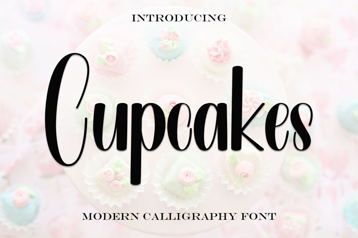 Font Cupcakes