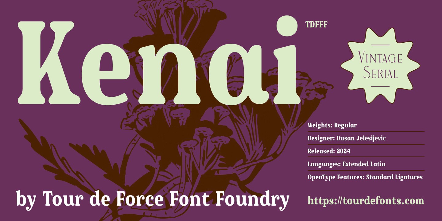 Font Kenai