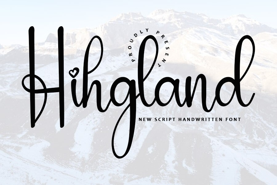 Font Highland