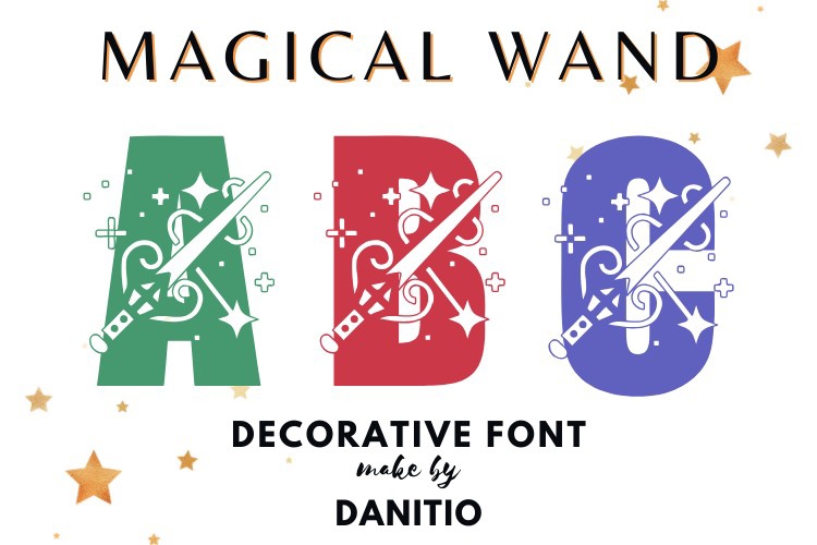 Font Magical Wand