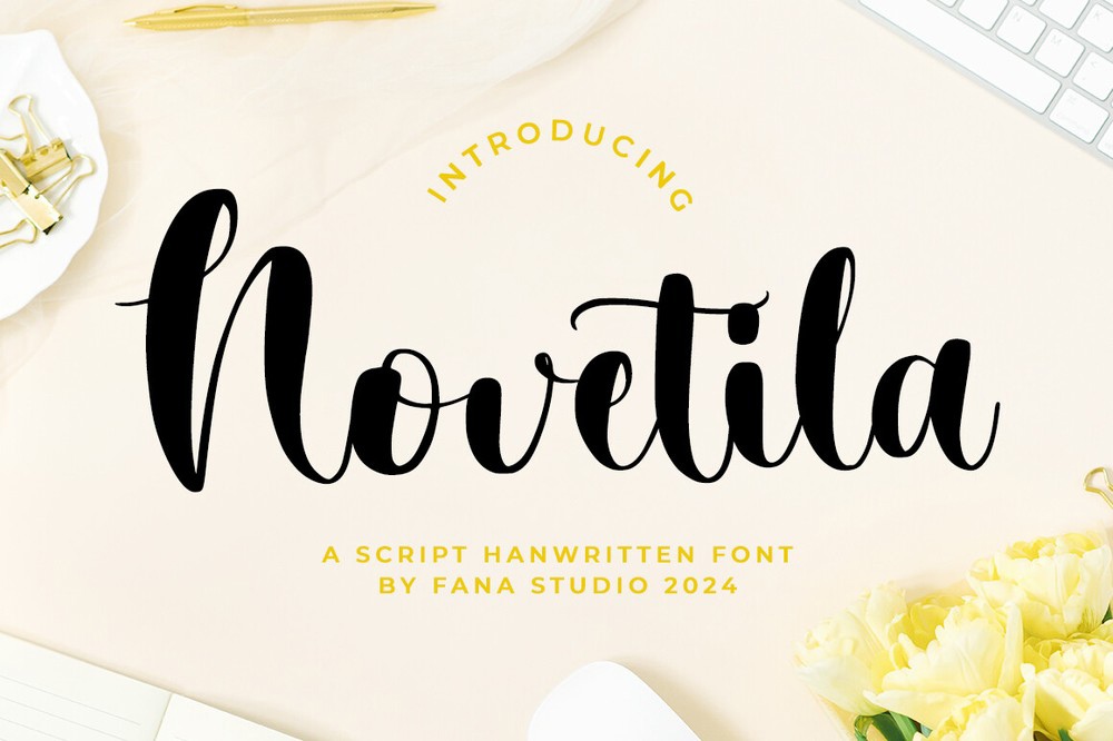 Font Novetila