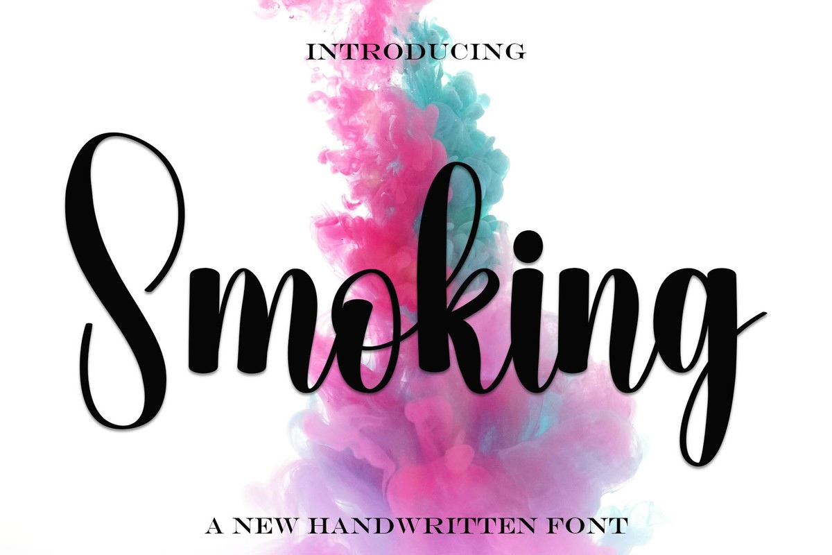 Font Smoking