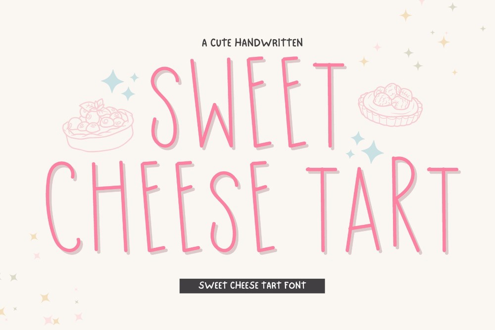 Font Sweet Cheese Tart