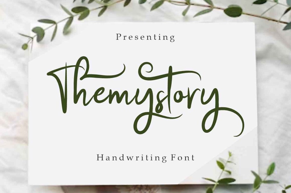 Font Themystory