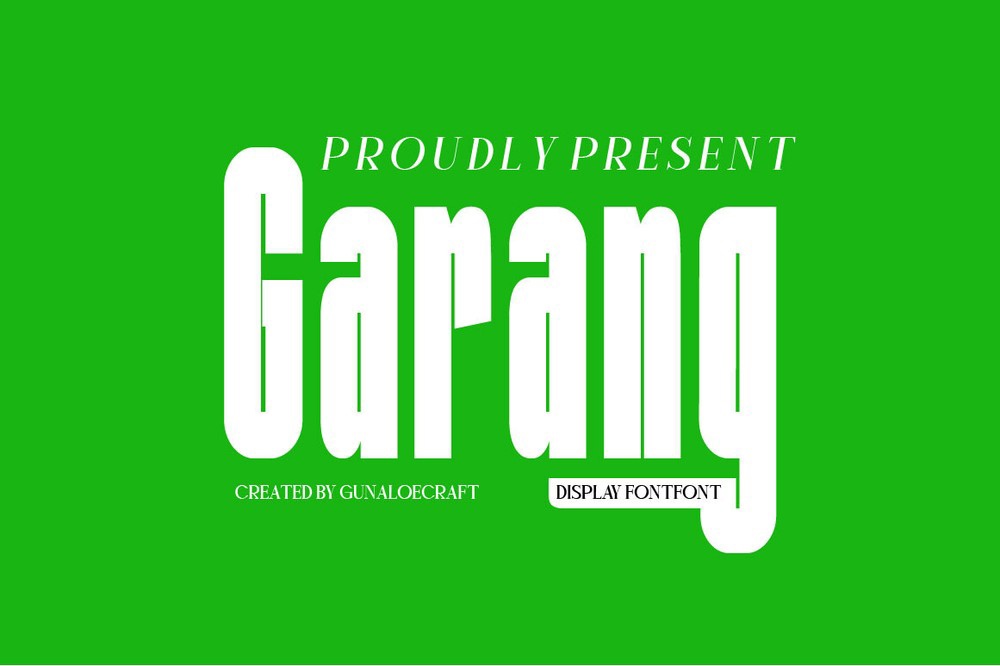 Font Garang