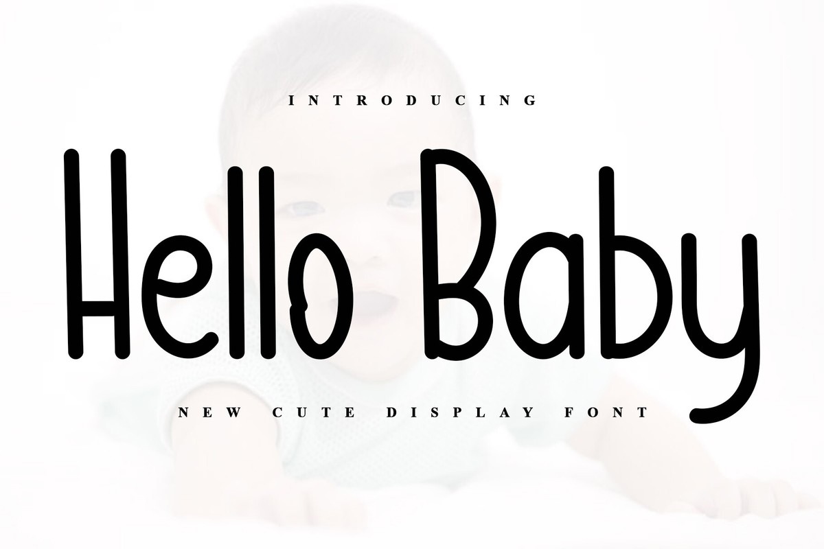 Font Hello Baby