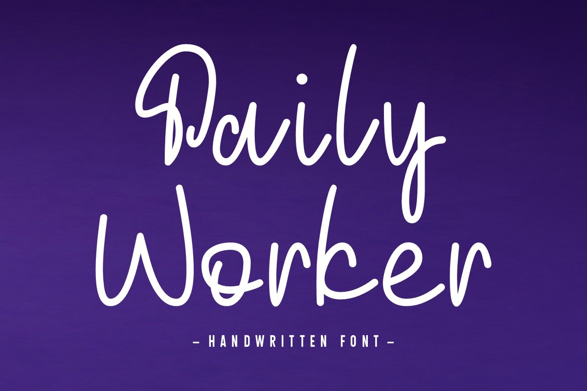 Font Daily Worker