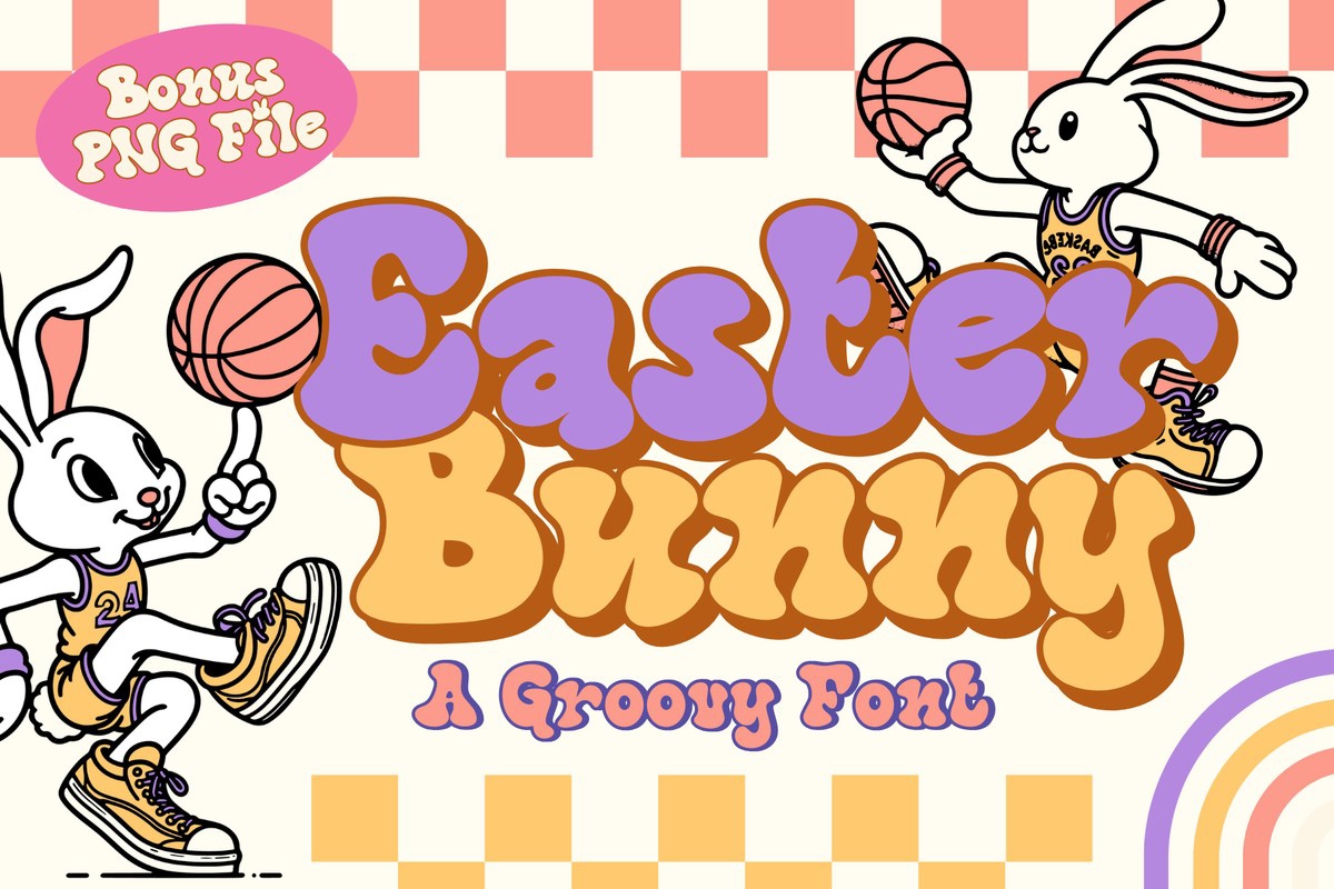 Font Easter Bunny