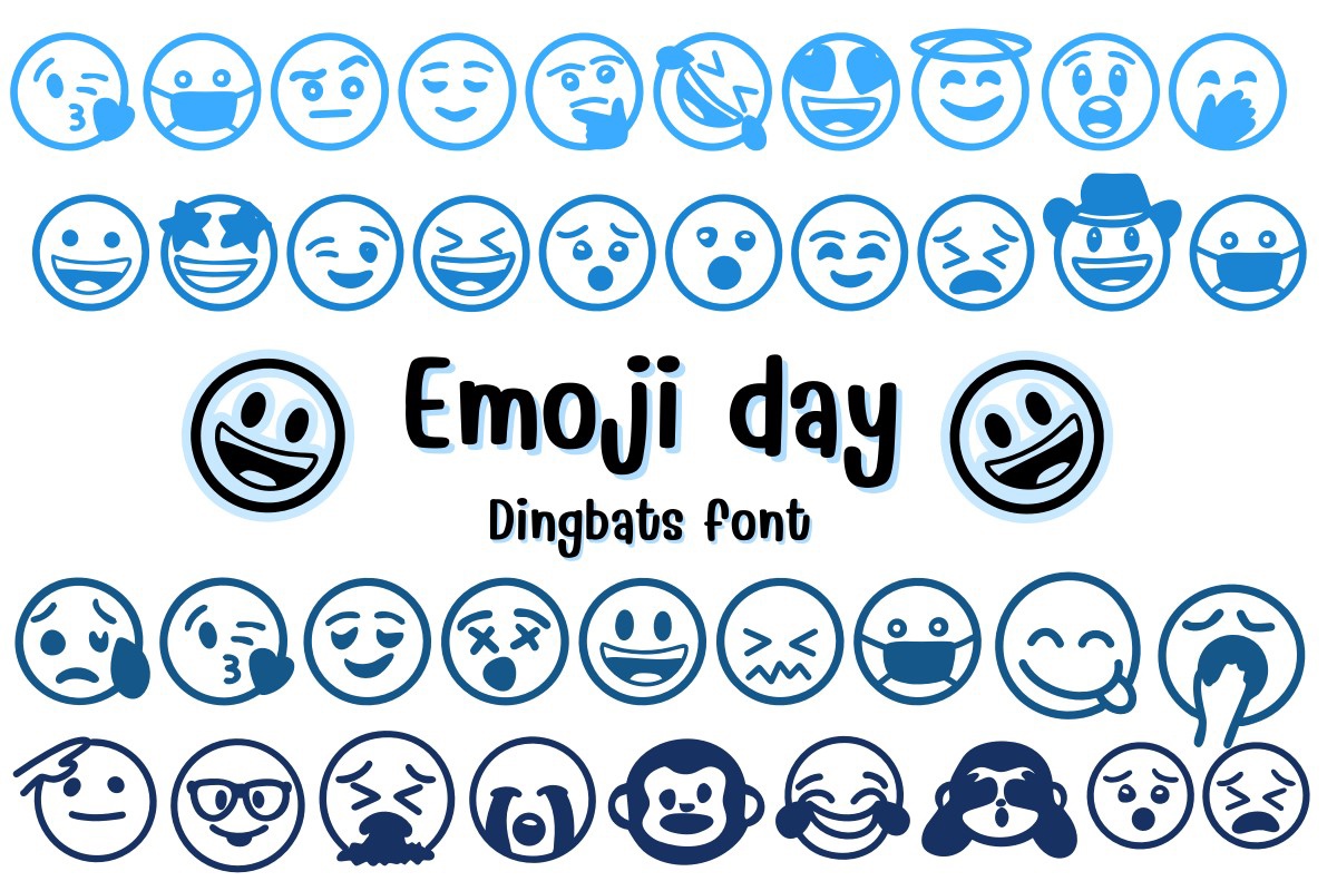 Font Emoji Day