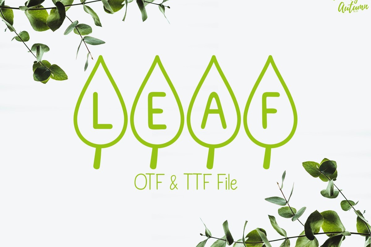 Font Leaf