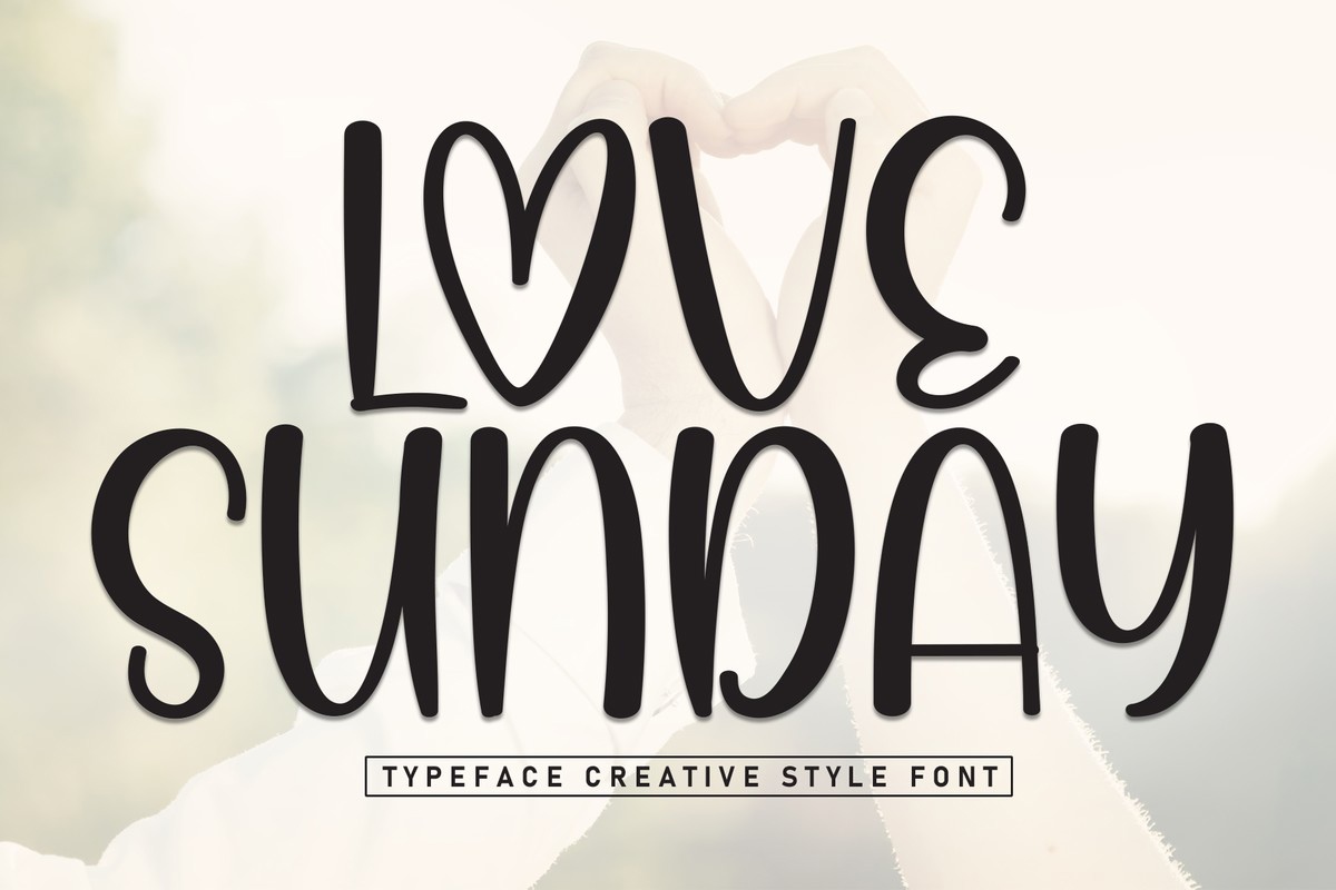 Font Love Sunday