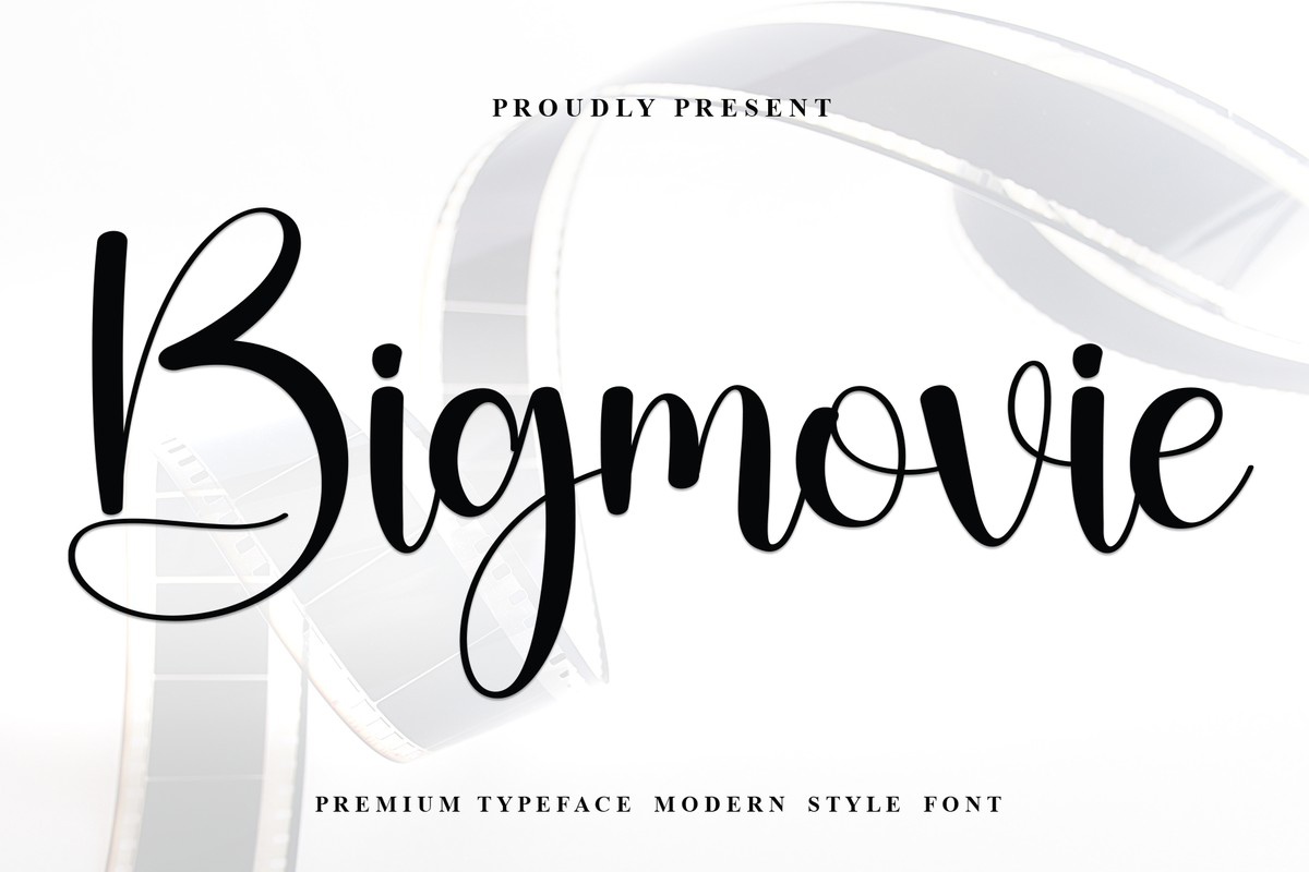 Font Bigmovie