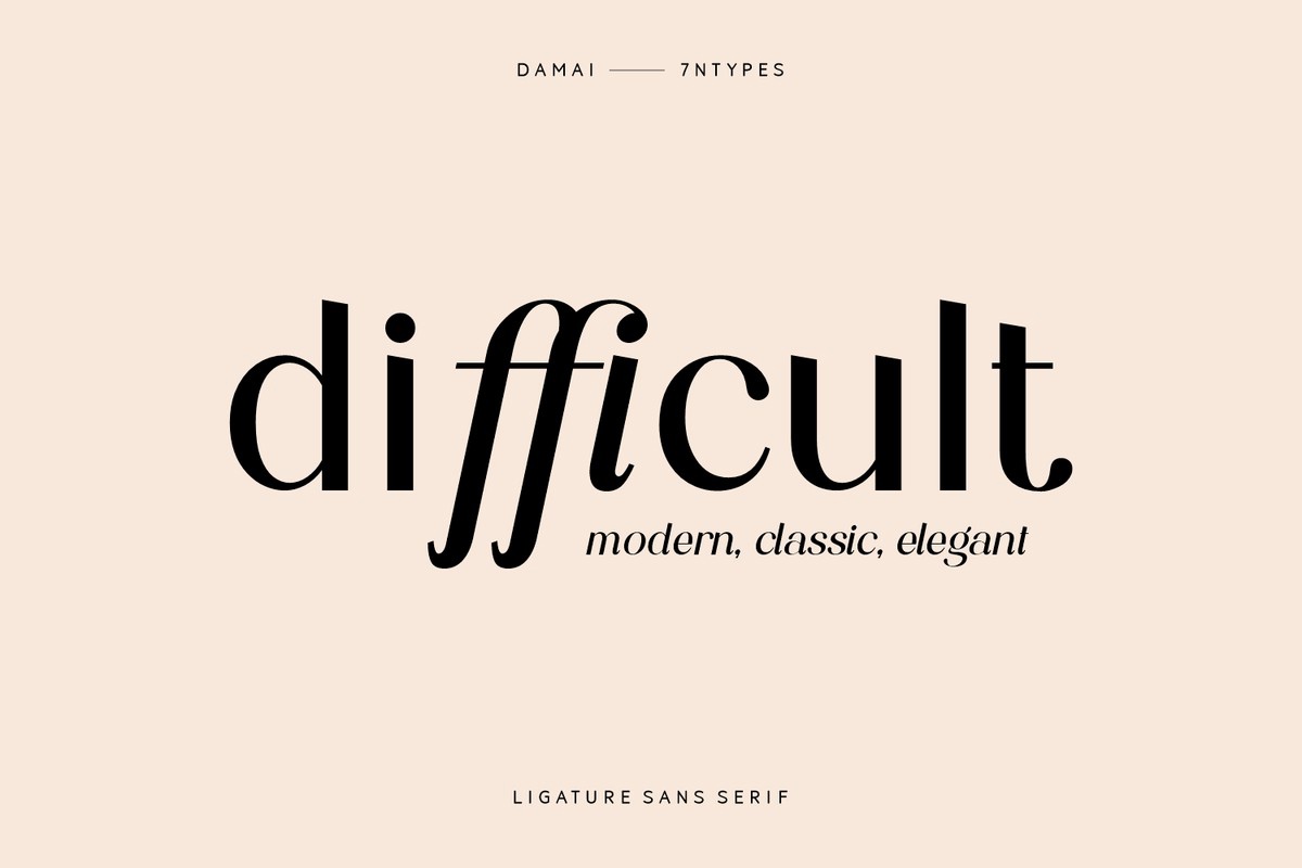 Font Difficult