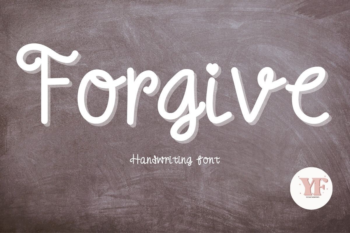 Font Forgive