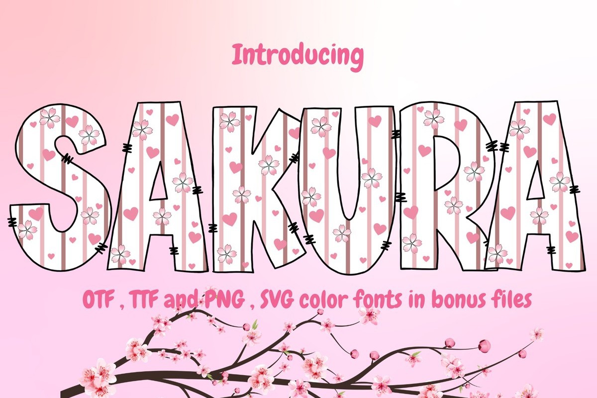 Font Sakura