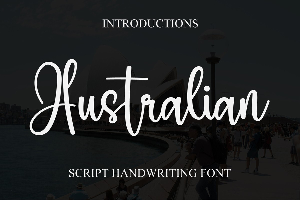 Font Australian