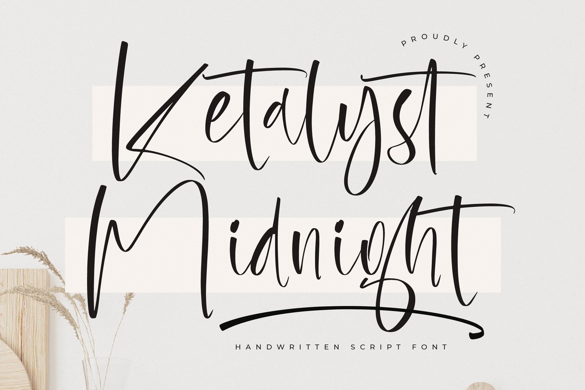 Font Ketalyst Midnight