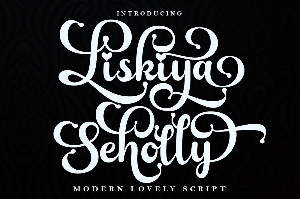 Font Liskiya Seholly