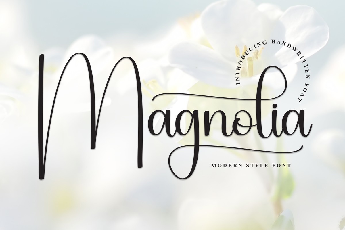 Font Magnoliа