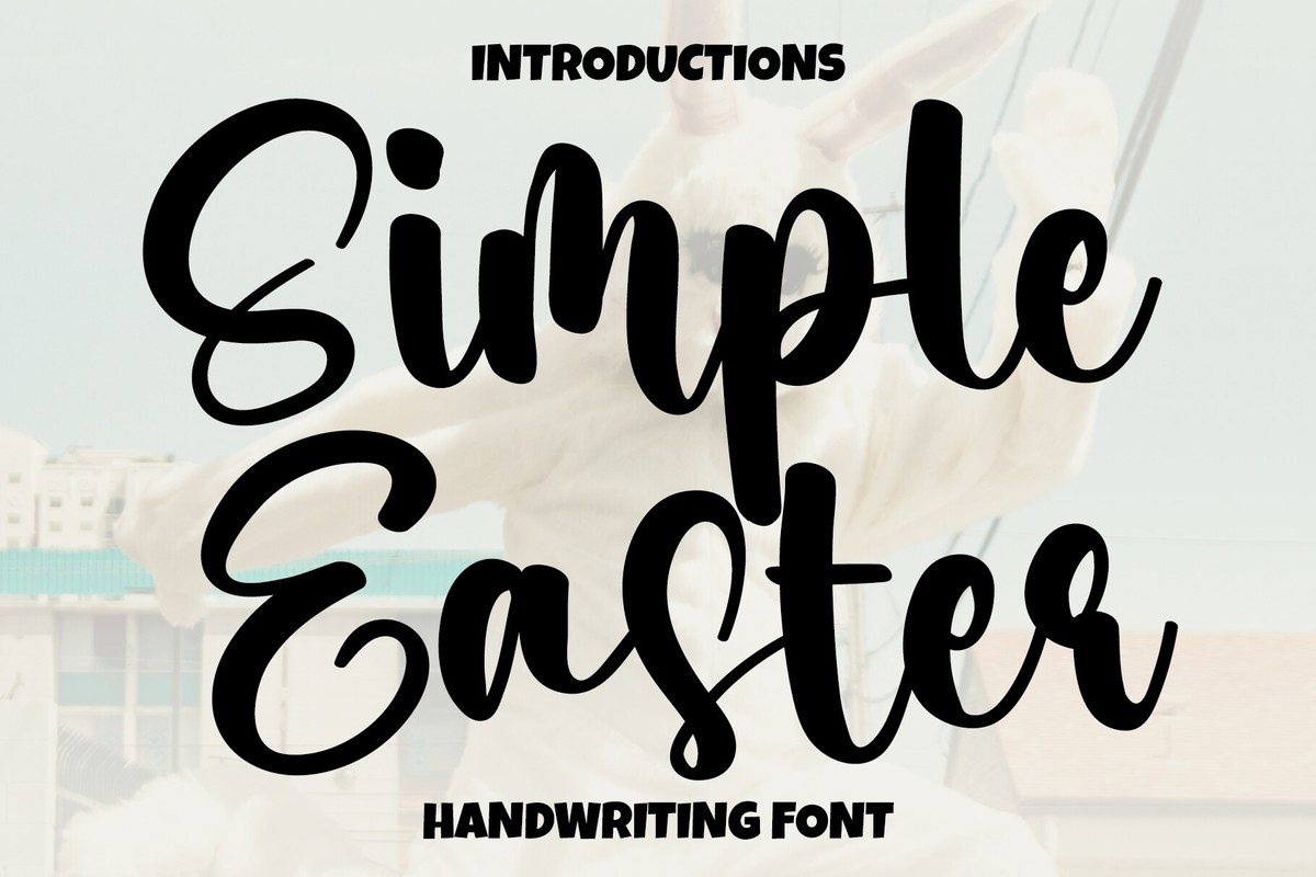 Font Simple Easter