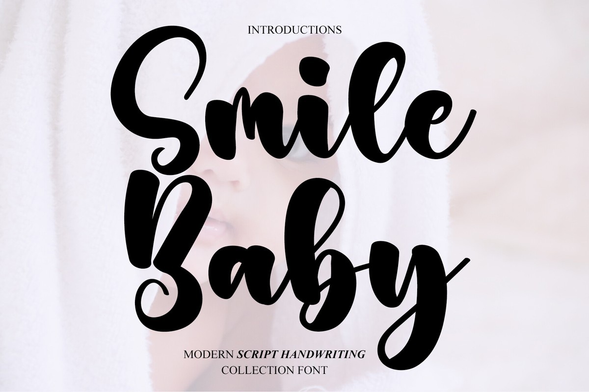 Font Smile Baby